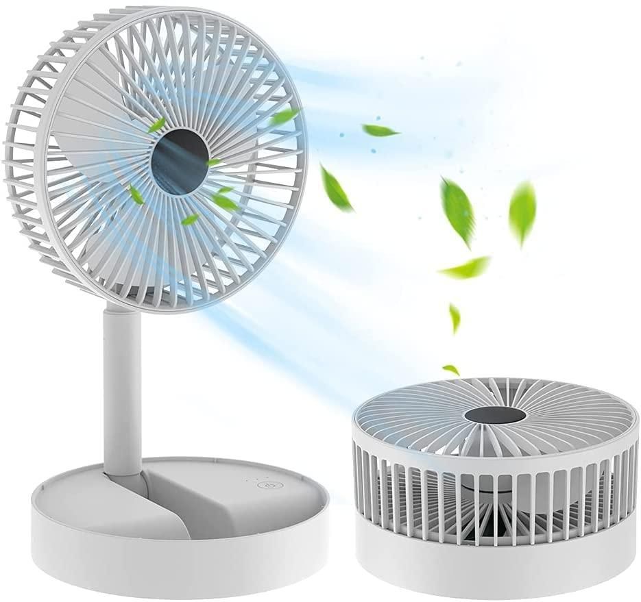 Powerful Rechargeable High-Speed Table Desk Fan